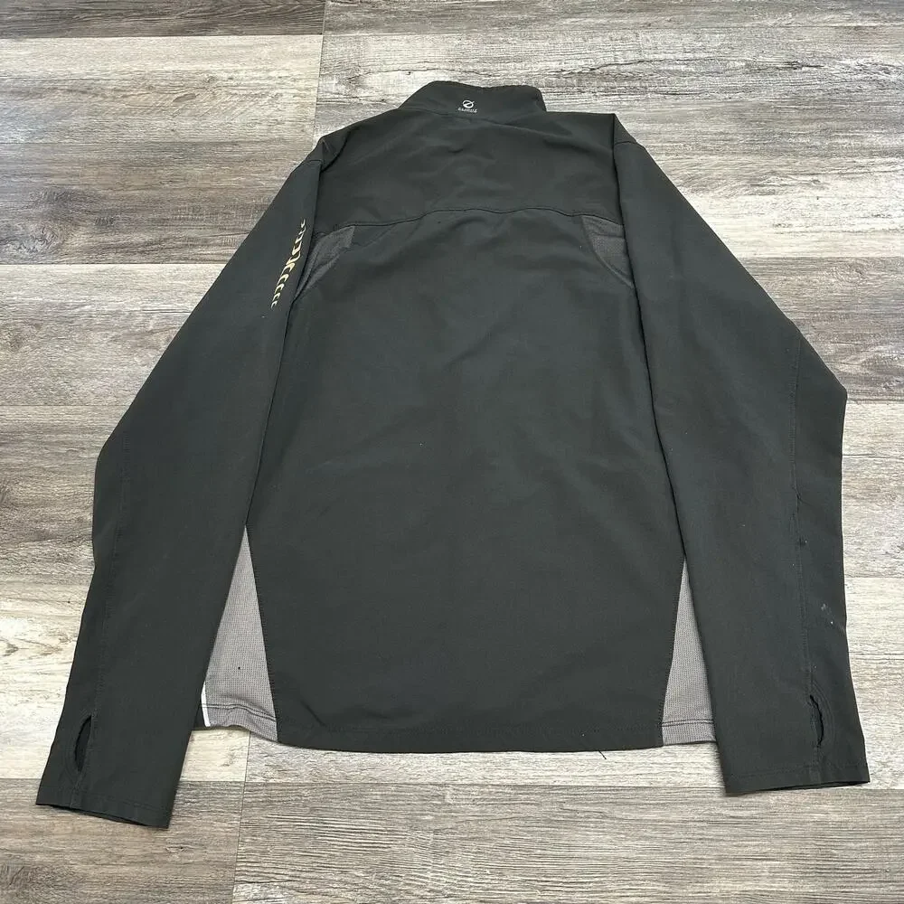 The North Face Black Mens L Flight Series‎ Full Zip Jacket vented windbreaker